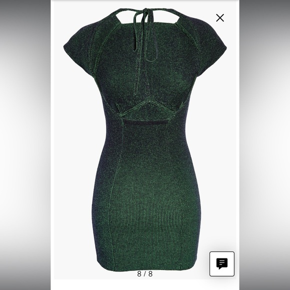 Isa Boulder | Shield Stretch-Rayon Knitted Mini Dress - Nightshade - Picture 8 of 13